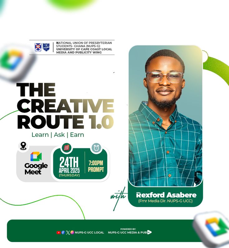The Creative Route 1.0 Event Flyer
