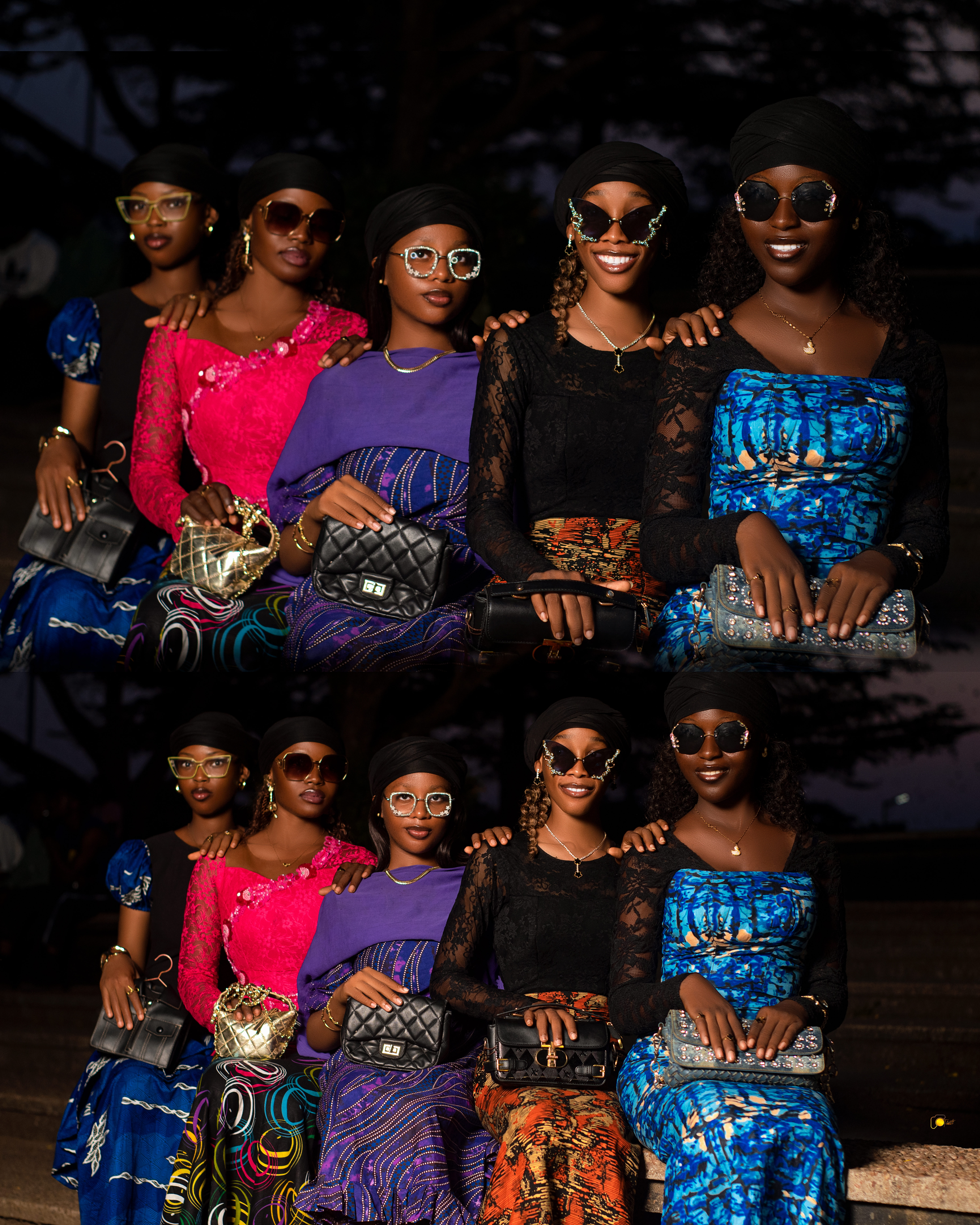 stunning night portrait